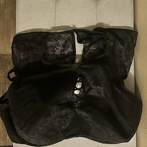 Cacique size 46 DD cap sleeve bra